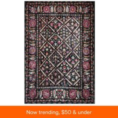 an old rug is shown with the words $ 350 and under