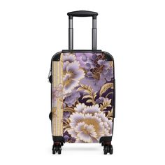 Purple Luggage Set, Purple Luggage With Sleeve For Travel, Luxury Pink Luggage With Sleeve, Purple Suitcase, Rectangular Purple Travel Bag For On-the-go, Frequent Flyer, Pu Leather Bag, Birthday Gift For Mom, Swivel Wheels