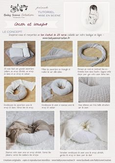 the instructions for how to make a crochet baby blanket and diaper set