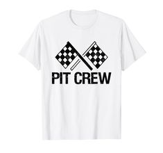 PRICES MAY VARY. Solid colors: 100% Cotton; Heather Grey: 90% Cotton, 10% Polyester; All Other Heathers: 50% Cotton, 50% Polyester Imported Pull On closure Machine Wash Race Car Pit Crew Racing Family Birthday Party outfit for anyone who loves the track. Funny Race Car Pit Crew Racing outfit for mom and dad, brother and sister, son and daughter, uncle and aunt for Birthday or Christmas. Hosting a Racecar Party? This Pit Crew design with checkered Flags is perfect, when hosting a race car theme b Track Funny, Nascar Party, Christmas Hosting, Racing Outfit, Family Birthday Party, Cars Birthday Party Decorations, Race Car Themes, Birthday Party Outfit, Car Theme