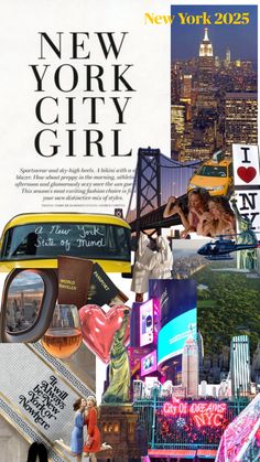 Ew York, New York Tourist Attractions, Ny Aesthetic, Vision Board Collage, City View Apartment, New York Vibes, New York City Aesthetic, New York Wallpaper