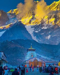 famous temple/kedarnath temple /temple Char Dham Yatra, Temple, India, Travel, On Instagram, Instagram