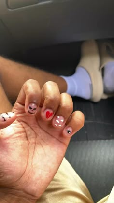 Natural Gel Nail Designs, Stud Nails