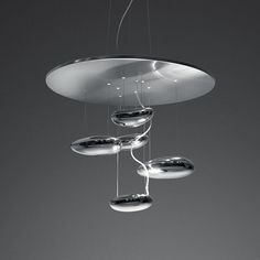 Mercury Mini Suspension Lamp Extension by Artemide Ross Lovegrove, Indirect Lighting, Suspension Light, Lantern Pendant, Suspension Lamp, Chaise Bar, Led Chandelier, Chandeliers And Pendants, Led Ceiling Lights