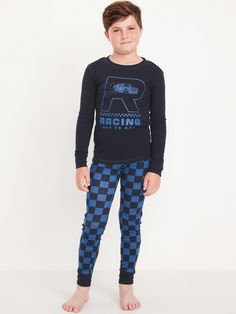 crew neck long sleeves matching pajama pants elasticized waistband rib-knit cuffs snug fit through body fit tip: use our kids snug sleep set size chart for the best fit models are approx.  4’3” �– 4’8” and are wearing size m (8)  . Best Holiday gift for , perfect Pajamas for Christmas! Matching Pajama Pants, Matching Pajama, Boys Sleepwear, Fit Models, Pajamas Gift, Matching Pajamas, Boys Pajamas, Sleep Set, Sleepwear Sets