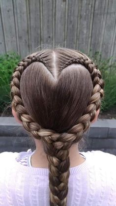 #hairstyle #hair #haircut #haircolor #hairstyles #hairstylist #beauty #fashion #makeup #style #barbershop #barber #hairdresser #balayage #love #barberlife #instahair #hairgoals #longhair #instagood #blondehair #blonde #fade #photography #haircare #barbershopconnect #beautiful #like #hairsalon #hairfashion Kids Cornrow Hairstyles Natural Hair, Braids Dutch, Kids Cornrow Hairstyles, Valentines Hairstyles, Peinados Hair Styles, Fishtail Braids, Girl Hair Dos, Mixed Curly Hair, Dutch Braids