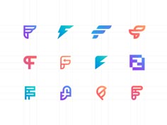 the different types of symbols are shown in this graphic design tool, which includes letters and numbers