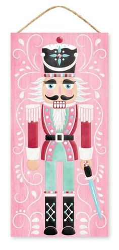 12.5"h x 6"l glitter nutcracker  sign Nutcracker Rugs, Painting Nutcrackers, Elf Musical, Nutcrackers Display, Diy Nutcracker, Nutcracker Image, Nutcracker Crafts, Nutcracker Figures, Nutcracker Decor