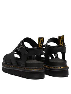 Dr. Martens"Blaire" sandals100% leather - 100% PVC Blaire Sandal, Dr Martens Blaire, Dr Martens Sandals, Grunge Boots, Black Uggs, Black Strappy Sandals, Trainer Heels, Sheepskin Boots, Colorful Shoes