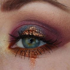 Smokie Eye Makeup, Ren Faire Makeup, Bold Eye Makeup Looks, Leo Makeup, Shay Aesthetic, Whimsical Makeup, Earthy Makeup, Extreme Make-up, Libra Rising