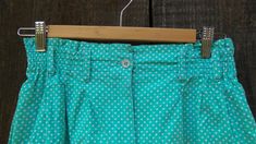 Super cute green & white polka-dot cotton shorts, 1980s vintage. Classic kitsch summer gear, in a comfy & stylish cut... Features a light teal green cotton with tiny white polka-dots, a high-cut elastic waist for an easy fit, belt loops to add a little waist cinching & decoration, pleated front, side pockets, a mid-thigh hem length, and lots of high summer preppy chic... Would look adorable with a lacy tank and sandals, or tossed over a swimsuit for a day at the beach...;) Brand : Ca Fun Green Beach Shorts, Retro Green Shorts, Green Beachy Bottoms With Built-in Shorts, Vintage Green Bottoms With Built-in Shorts, Vintage Green Cotton Shorts, Gogo Girl, Formal Chic, Polka Dot Shorts, Preppy Chic