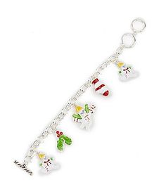 Merry & Bright Mr. Bingle Link Charm Bracelet White Holiday Dangle Jewelry, Novelty Christmas Jewelry For The Holidays, Christmas Novelty Silver Jewelry, Novelty Christmas Holiday Jewelry, Christmas Holiday Novelty Jewelry, Jingle Jangle, Illusion Gown, Jewelry Pandora, Pandora Charm