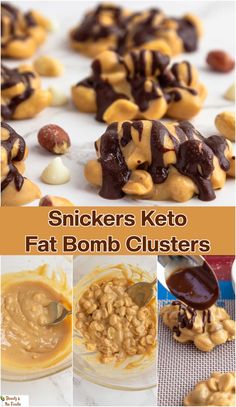 Snickers Keto Fat Bombs - Beauty and the Foodie Easy Low Carb Treats, Easy Keto Sweets No Bake, Low Carb Fruit Snacks, Keto Friendly Treats, Healthy Keto Snacks Sweet, Keto Recipes For Parties, No Carb Sweets Easy, Keto Fats List To Eat, Keto Dessert No Sweetener