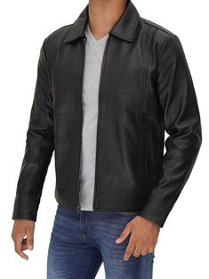 Be sophisticated by adding a stylish Brown Pebbled Leather jacket to your casual collection and look smarter than everyone else around you. This leather jacket is manufactured from 100% real leather with fully internal viscose lined and its features include a shirt collar with zip closure and two inside and two outside pockets. Specification: 100% Real Lambskin Leather. Internal full lined with a skin-friendly soft polyester with quilted foam. Shirt collar with zip closure. Two sides and two ins Camel Leather Jacket, Asymmetrical Leather Jacket, Brown Leather Jacket Men, Formal Dress Code, Tan Leather Jackets, Biker Leather, Mens Black Leather, Vintage Leather Jacket, Brown Leather Jacket