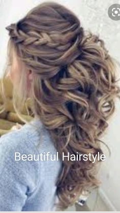 Partial Updo, Easy Wedding Guest Hairstyles, Bride Hairstyle, Wedding Guest Hairstyles, Best Wedding Hairstyles, Long Hair Updo, Hairstyles Wedding