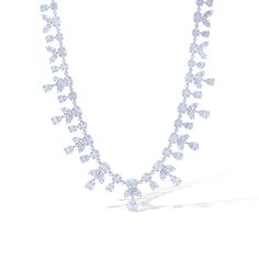 Adorn yourself with this radiant whimsical floral motif- with over 16.5 carats of glistening diamonds set in the ever so beautiful 18k White GoldÉ you will be sure to be a vision! Expensive Jewelry, Floral Necklace, So Beautiful, Floral Motif, Diamond Necklace, Floral Design, Diamonds, White Gold, Stone