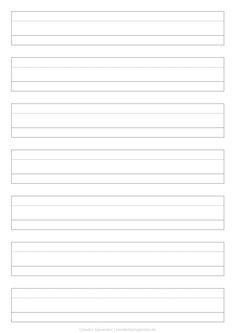 lined paper with lines in the middle and one line at the bottom that is blank