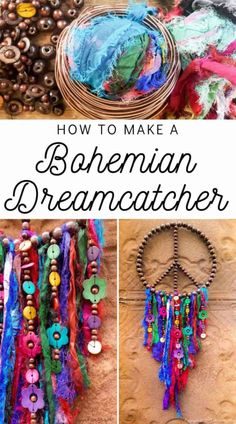 how to make a bohemian dream catcher