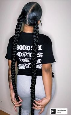 Fake Hair Braids, Braiding Hair Colors, Girl Hair Colors, Beautiful Black Hair, Cute Curly Hairstyles, Cute Braided Hairstyles, Quick Braided Hairstyles