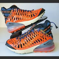 Nike Air Max 270 Ispa Bq1918-400 Shoes Size 5 Athletic Sneakers. Condition Is New Without Box. Ready To Ship! Please See All Attached Pictures For More Details. Any Additional Questions Feel Free To Ask. Thanks For Looking! Shipped With Usps Priority Mail. Orange Translucent Sneakers For Light Sports, Orange Mesh Lace-up Running Shoes, Orange Air Max Sneakers For Jogging, Orange Air Max Cushioned Sneakers For Jogging, Orange Sneakers With Air Max Cushioning For Jogging, Orange Dynamic Sneakers With Air Cushioning, Dynamic Orange Sneakers With Air Cushioning, Orange High-top Running Shoes For Outdoor, Functional Orange Mesh Sneakers