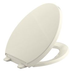 a white toilet seat with the lid up