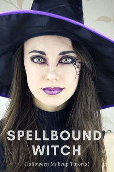 Karneval Diy, Halloween Makeup Witch, Makeup Clown, Cute Halloween Makeup, Halloween Tutorial, Witch Makeup