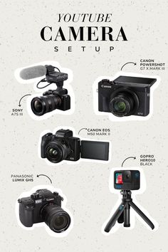 Camera For Content Creator, Best Cameras For Youtube, Best Video Camera, Best Camera For Youtube Videos, Vlog Camera Setup, Best Camera For Content Creators, Cheap Camera For Vlogging, Good Vlogging Cameras, Good Cameras For Youtube