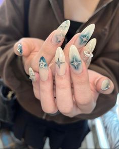 Nagel Tips, Smink Inspiration, Star Nails