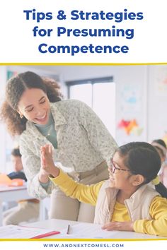 A great list of tips and strategies for presuming competence. Actionable things that parents, teachers, therapists, and other professionals can do.