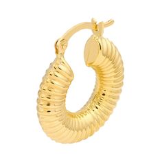 Birmingham Jewelry Item Number: BJ024394 Style: Hoop Earrings Textured Round Hoop Earrings Texture goes a long way, especially in the form of hoops! These 14K Gold earrings are bold and sure to make an impact. 14K Yellow Gold *The possibilities are not limited to the options in the dropdown. For pricing on further customizations & special size options, please call: 1-586-939-5100 Luxury Hoop Earrings With Ear Wire, Luxury Hoop Huggie Earrings, Luxury Textured Hoop Jewelry, Luxury Textured Yellow Gold Hoop Earrings, Luxury Statement Hoop Earrings With Gold-tone Hardware, Luxury Hoop Earrings With Gold-tone Hardware, Luxury Modern Hoop Earrings With Gold-tone Hardware, Make An Impact, Gold Texture