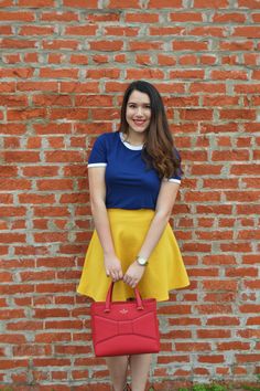 Fashion Lifestyle, Skater Skirt, Primary Colors, Lifestyle, Color