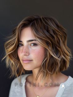 33 Choppy Bob Hairstyles in 2024 for Fine, Thick, Medium Length Hair and More to Try Choppy Bob Hairstyles Messy Lob Over 50, Choppy Bob With Highlights, Choppy Curly Hairstyles, Choppy Bob Hairstyles Messy Lob, Thick Medium Length Hair, Medium Length With Bangs, Thick Hair Short, Above Shoulder Length Hair