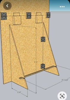 the diagram shows how to make a door for an outdoor shower stall with no doors