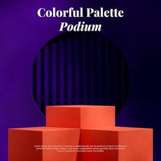 Faustudio | Freepik Purple Circle, Colorful Palette, Bright Orange, Photo And Video