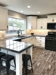 (paid link) We use the barstools to do homework, or have breakfast in the morning before the kids go to school. Balance It With Black. Room, Interior ...
Best White Kitchens -Looking for the best white kitchens ideas to inspire your next remodel? ... The black brackets on these shelves make a bold, industrial statement ...
Black Kitchen Cabinet Ideas for 2020 - Good Housekeeping
black kitchen cabinet ideas. If there was one interior design trend that defined the past decade, it was the a... White Cabinets Black Appliances, White Kitchen Cabinet, Desain Pantry, Kabinet Dapur, Black Appliances, Kitchen Room Design, Kitchen Inspiration Design, Kitchen Redo