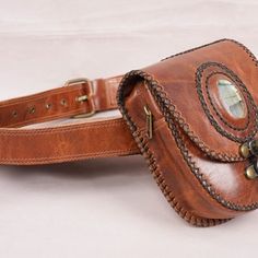 Handmade Rectangular Belt Bag For Travel, Handmade Rectangular Belt Bag, Handmade Rectangular Belt Bag As Gift, Handmade Rectangular Belt Bag Gift, Leather Utility Belt, Leather Belt Pouch, Handmade Belts, Beautiful Belts, Utility Belt