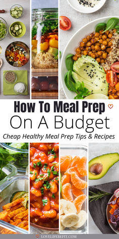 image of cheap and easy meal prep recipes Healthy Cheap Meal Prep, Cheap Meal Prep Ideas, Easy Healthy Ideas, Meal Prep On A Budget, Cheap Meal, Meal Prep Snacks