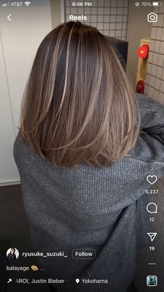 Brunette Balayage Hair Straight, Brown Hair With Highlights Short, Soft Light Brown Hair, Hazel Eyes Hair Color, Highlight Hair Dye, Straight Hair Highlights, Light Brown Balayage, Beige Highlights, Blonde Hair Transformations