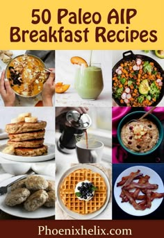 Autoimmune Paleo Diet Breakfast, Auto Immune Breakfast Recipes, Aip Paleo Breakfast Recipes, Aip Elimination Phase Recipes Breakfast, Autoimmune Breakfast Recipes, Wahls Protocol Recipes Breakfast, Autoimmune Paleo Recipes Breakfast, Aip Diet Recipes Breakfast Ideas, Autoimmune Protocol Diet Breakfast