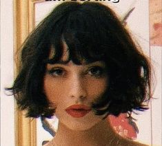 Bob Haircut With Bangs, Hair Inspiration Short, Trendy Hairstyle, Shot Hair Styles, Penteado Cabelo Curto, Short Hair With Bangs, Short Hair Haircuts, Cut My Hair, Haircuts With Bangs