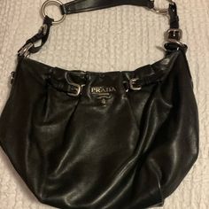 Prada Purse Black Prada Purse, Prada Purses, Purse Black, Limited Time, Prada, Bag Lady, Fast Delivery, Purse, Black