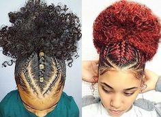 Natural Hair Ponytail, Natural Hair Bun Styles, Types Of Hair, Girls Hairstyles Braids, Hair Ponytail Styles