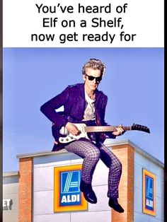 an ad for aldi's electric guitar company