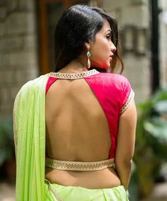 Pot Neck, Indian Clothes Women, Kerala Saree Blouse Designs