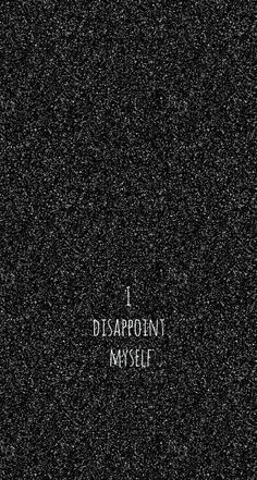 the words i disapponii mysele are written in white on a black background