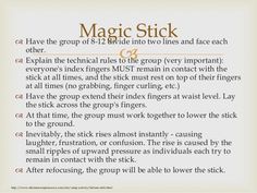 an image of a text with the words magic stick