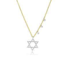 Jewish Star Necklace, Star Of David Necklace, Bezel Necklace, Sparkle Necklace, Diamond Star, Star Of David, Bezel Diamond