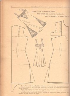 an old book with paper cut outs and clothes on it's pages, showing instructions for