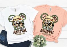 Custom Disney Animal Kingdom Shirts, Animal Kingdom Custom Name Shirts, Animal Kingdom Family Matching Shirts Animal Kingsom Shirts, Animal Kingdom Outfit, Animal Kingdom Safari, Disney Animal Kingdom, Animal Kingdom Shirts, Family Matching Shirts, Name Shirts, Disney Trip Planning, Disney Animals