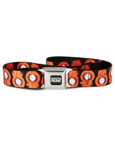 Put a funny spin on any outfit with this South Park Kenny seat belt belt! You'll be sure to get all the compliments whenever you wear this belt. Officially licensed Adjustable Length: 24" to 42" Material: Metal buckle and polyester webbing Clip closure Care: Spot clean Imported Seatbelt Belt, Spencers Gifts, Scene Fashion, Fashion Belts, Seat Belt, Metal Buckles, South Park, Belt Buckles, Buckle